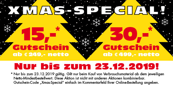 Vor Weihnachten noch einmal Gutscheine krallen!